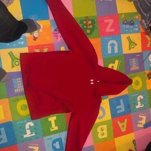 Men’s small red under armour hoodie